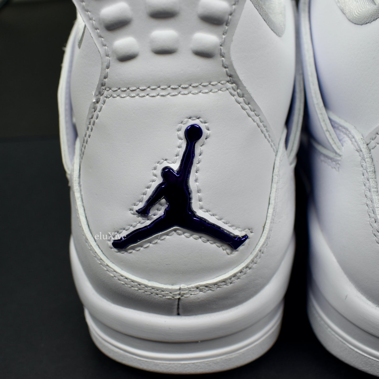 Nike - Air Jordan 4 Retro White/Court Purple