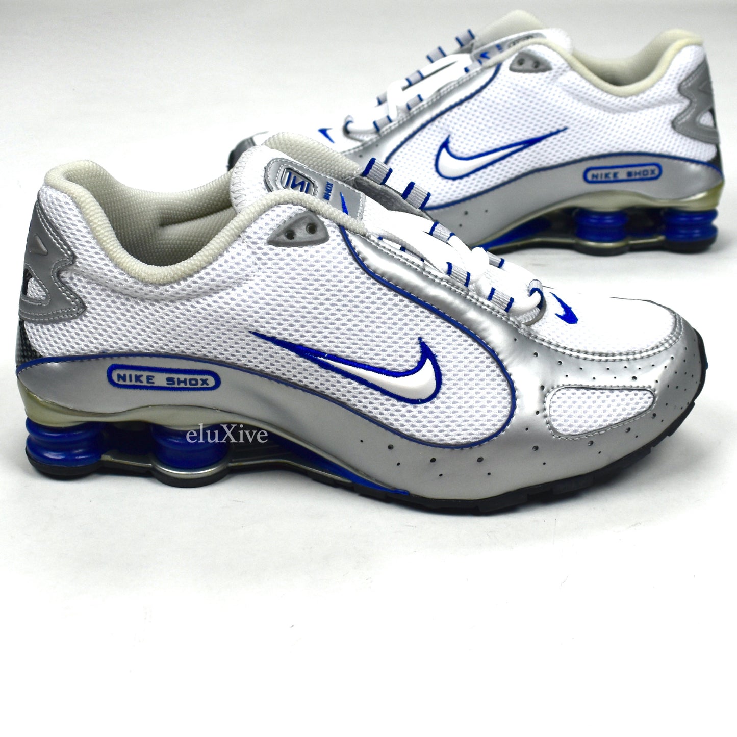 Nike - Shox Monster Metallic Silver / Sport Royal Blue (2004)