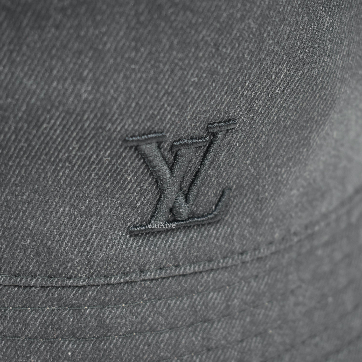 Louis Vuitton Monogram Packable Bucket Hat Black in Nylon - GB