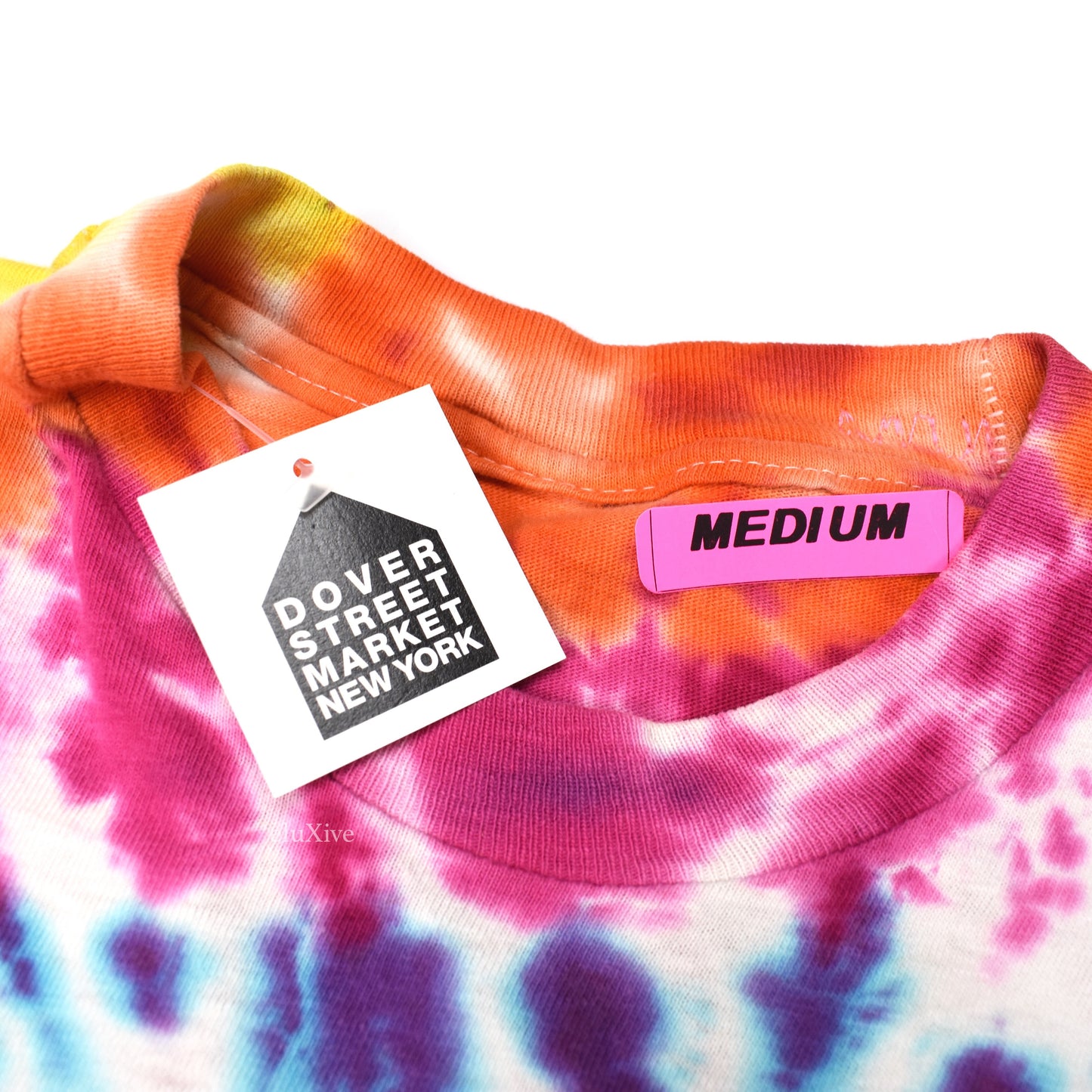Cactus Plant Flea Market - Tie-Dye Smiley Logo L/S T-Shirt