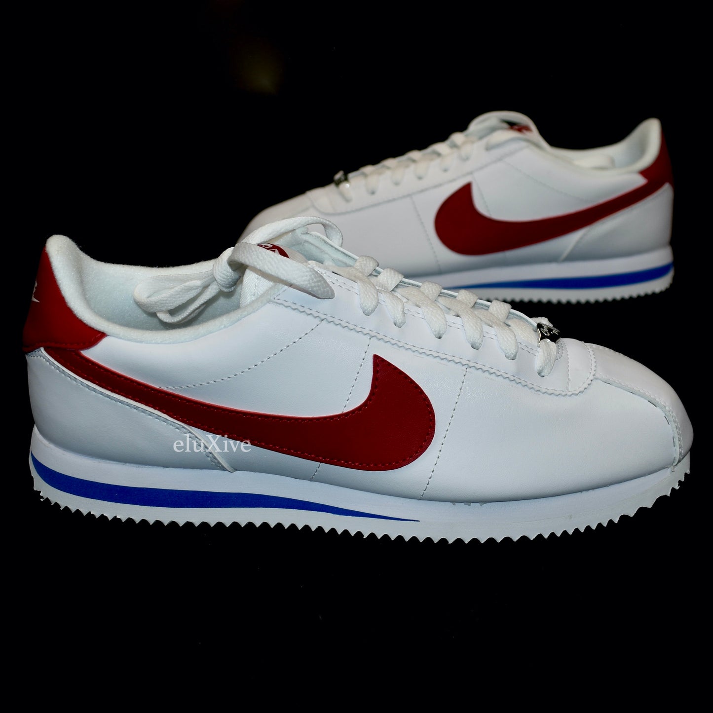 Nike - Cortez Basic Leather 'Forrest Gump' (White/Red/Blue)