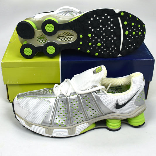 Nike - Shox Cognescenti White / Silver / Lime Green (2006)