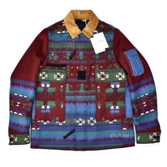 Valentino - Navajo Blanket Woven Jacket