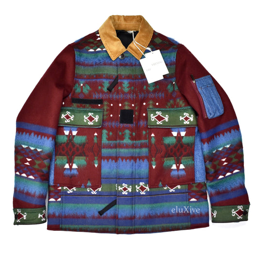 Valentino - Southwestern Blanket Woven Jacket