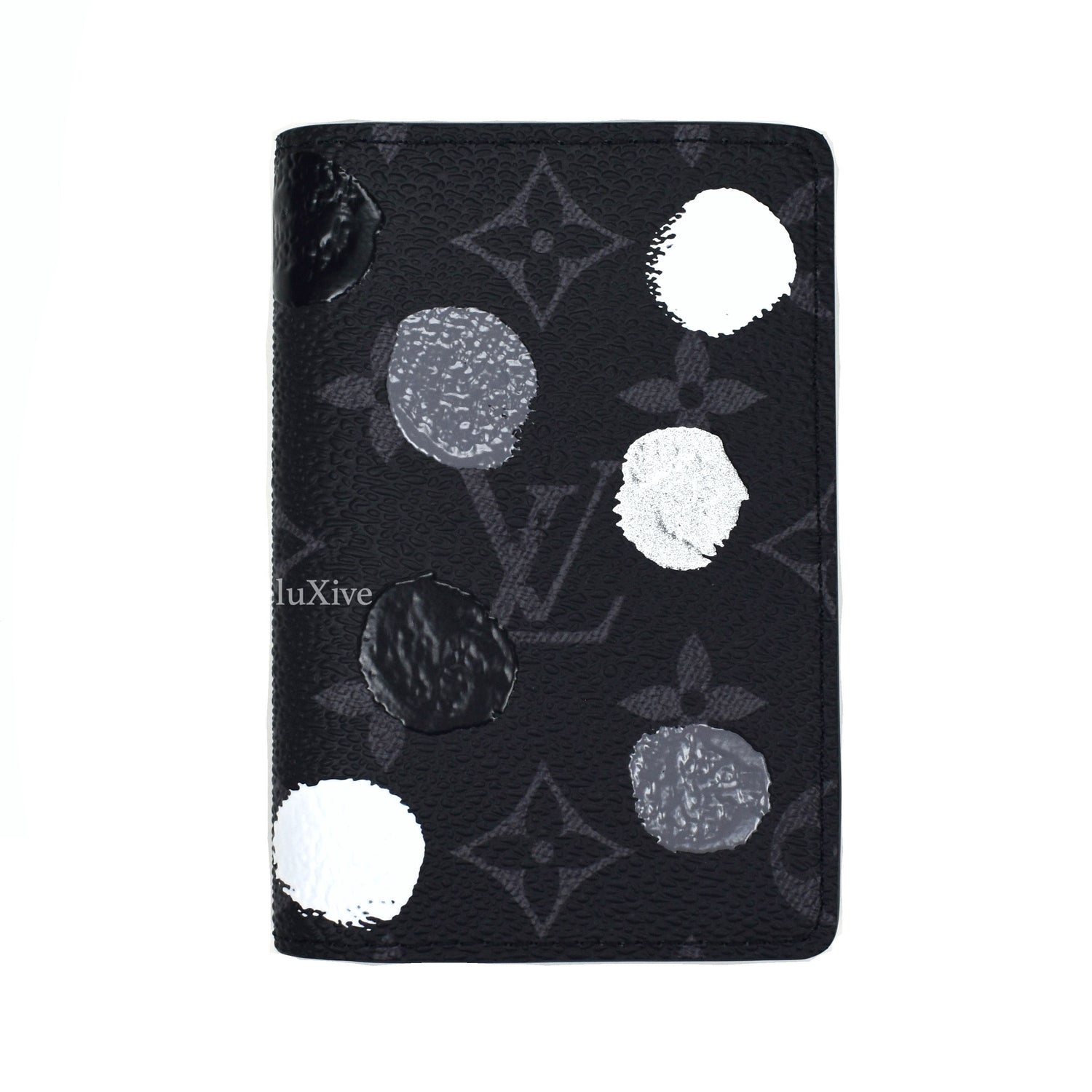 Louis Vuitton x Yayoi Kusama - Polka Dot Paint Monogram Zippy Wallet –  eluXive