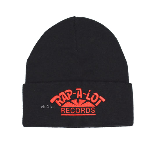 Supreme x Rap-A-Lot - Black Logo Embroidered Beanie