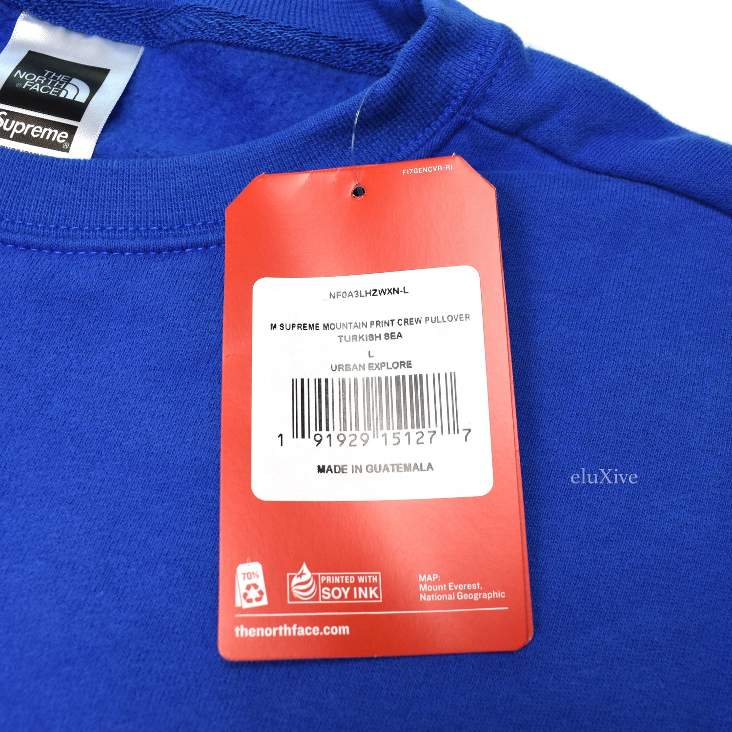 Buy Supreme x The North Face Photo Hooded Sweatshirt 'Royal Blue' - FW18SW5 ROYAL  BLUE