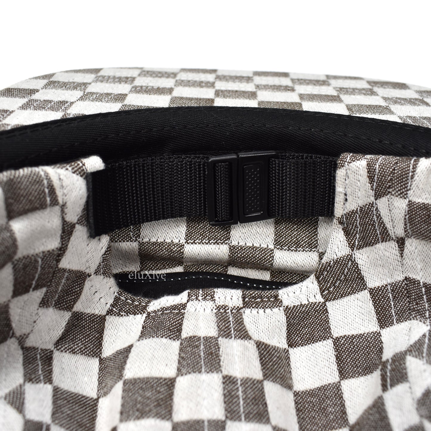 Supreme - Brown Box Logo Checkered Hat
