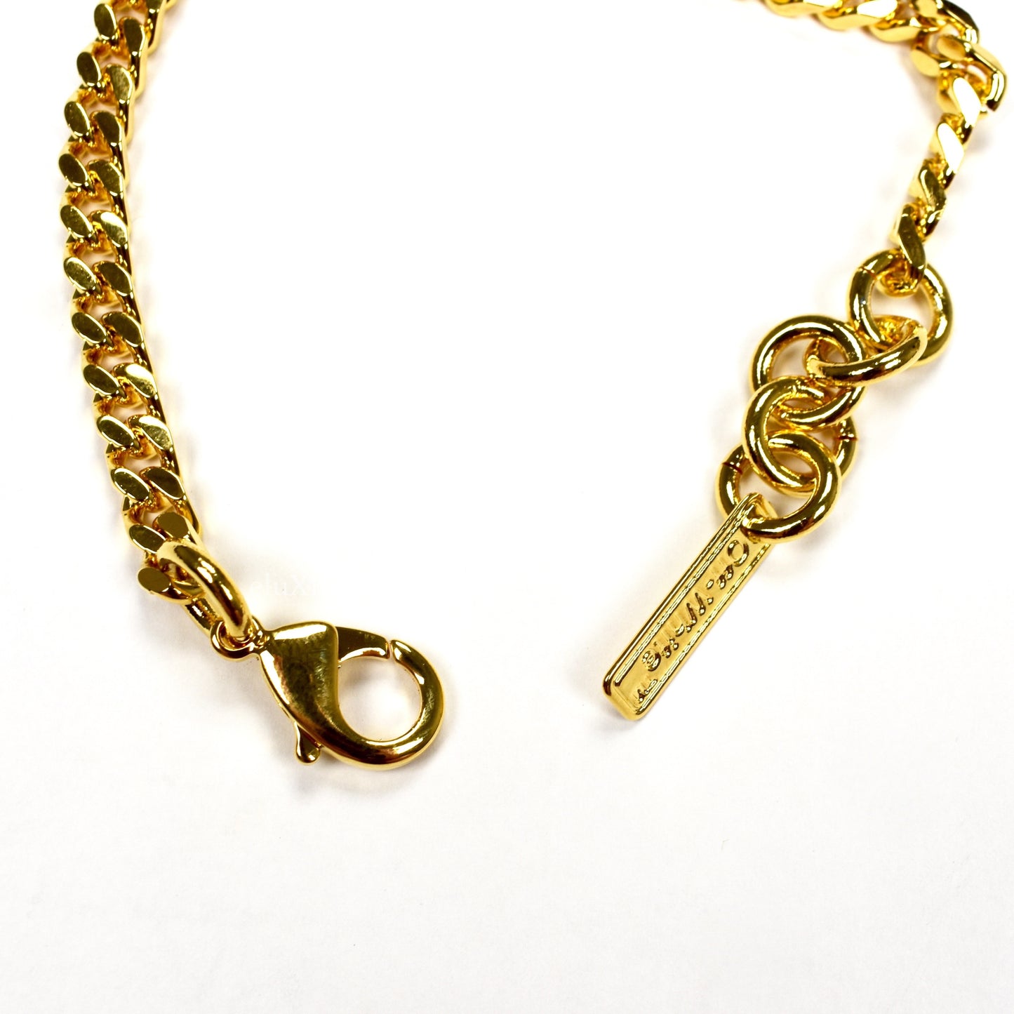 Off-White - Gold Cross Logo Chain Bracelet
