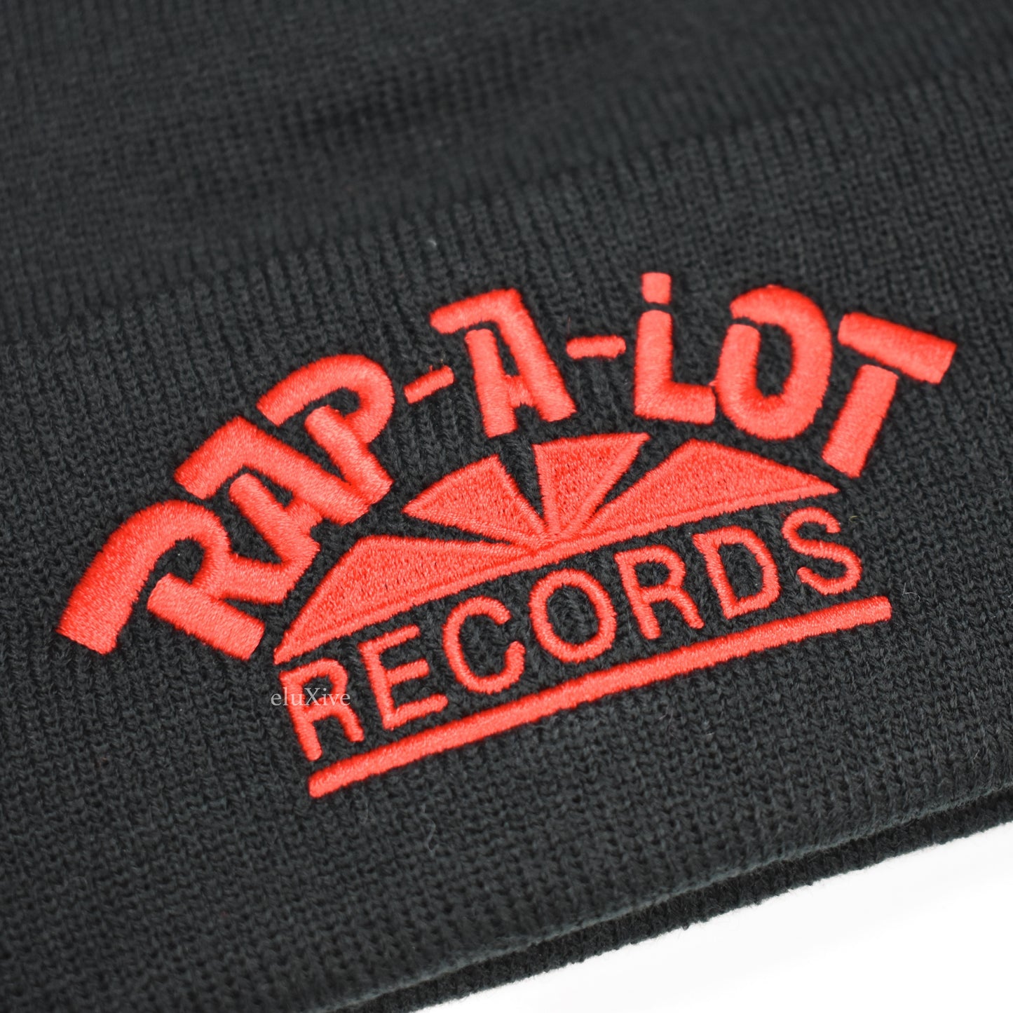 Supreme x Rap-A-Lot - Black Logo Embroidered Beanie