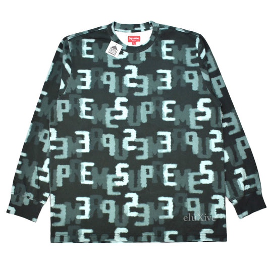 Supreme - Black Letters Logo T-Shirt