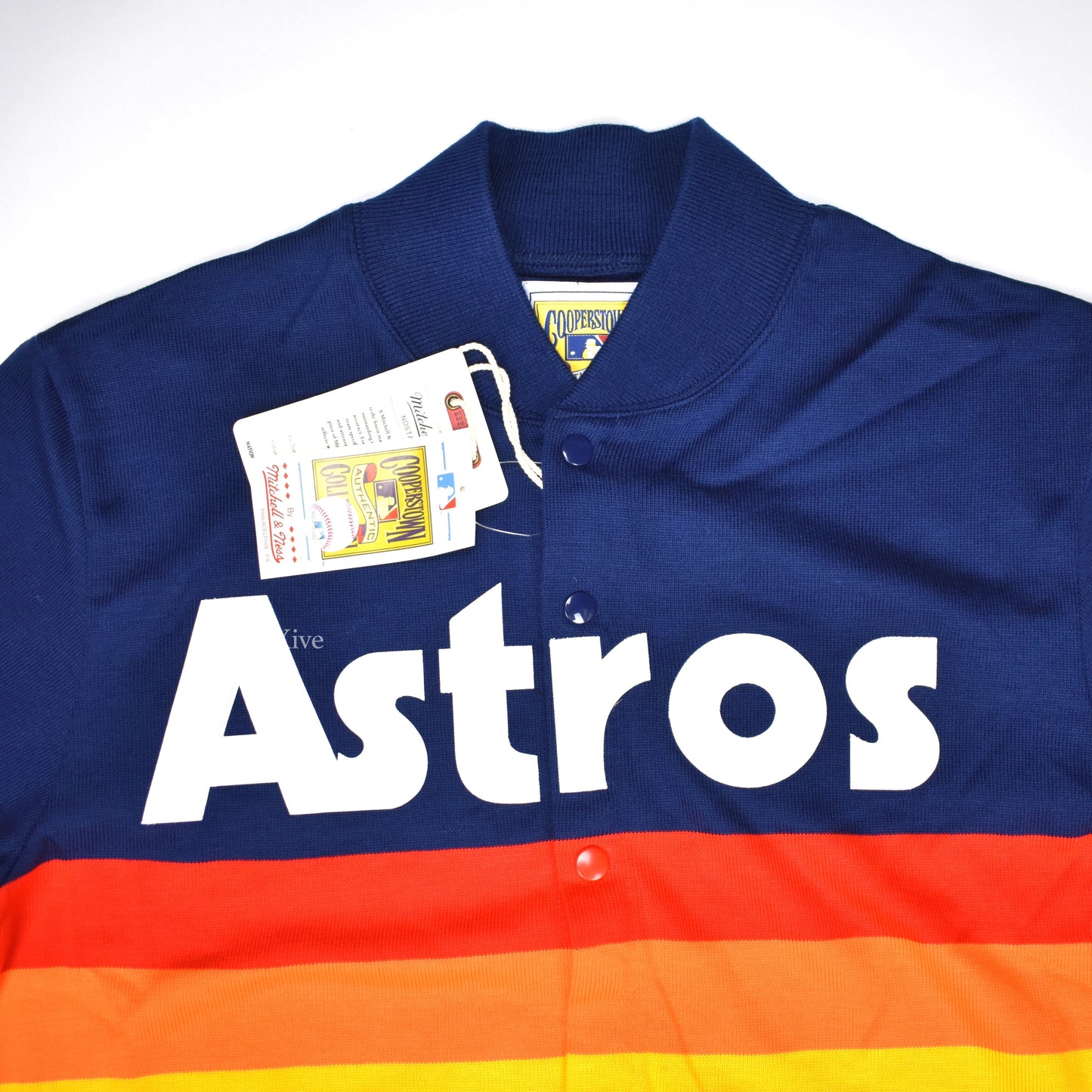 Mitchell & Ness - 1986 Astros Rainbow Cardigan