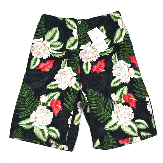 Gucci - Hawaiian Dream Floral Print Silk Shorts