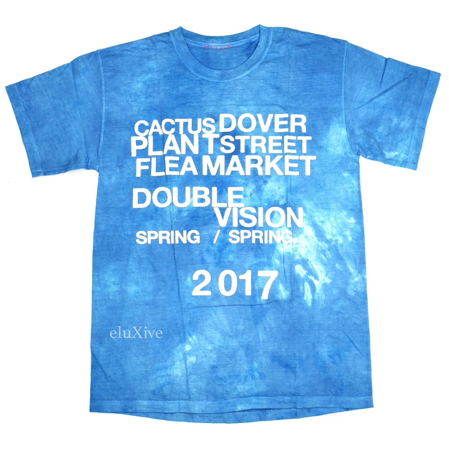 Cactus Plant Flea Market x DSM - Blue 'Double Vision' T-Shirt