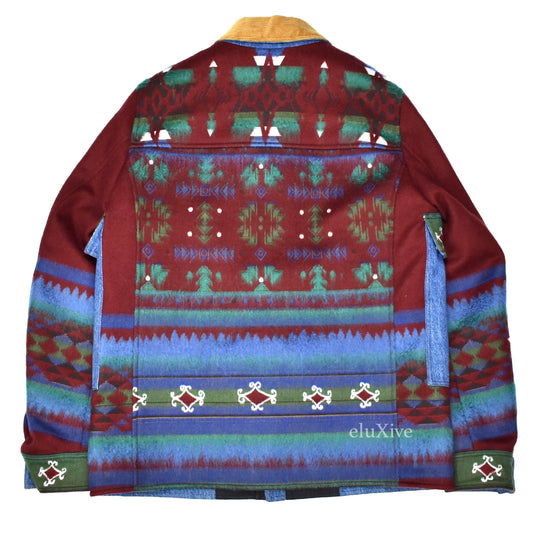 Valentino - Southwestern Blanket Woven Jacket