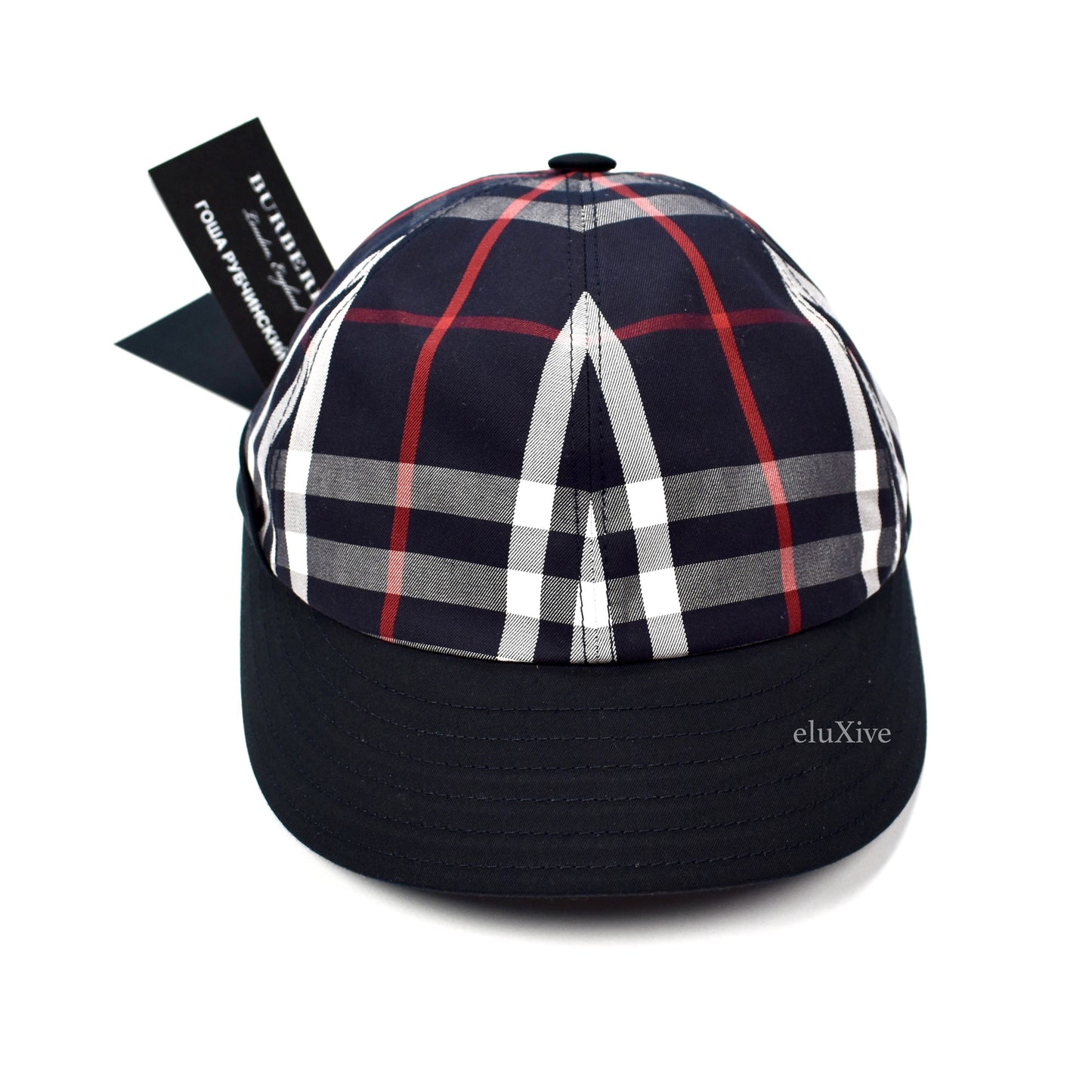 Gosha Rubchinskiy x Burberry - Navy Nova Check Hat