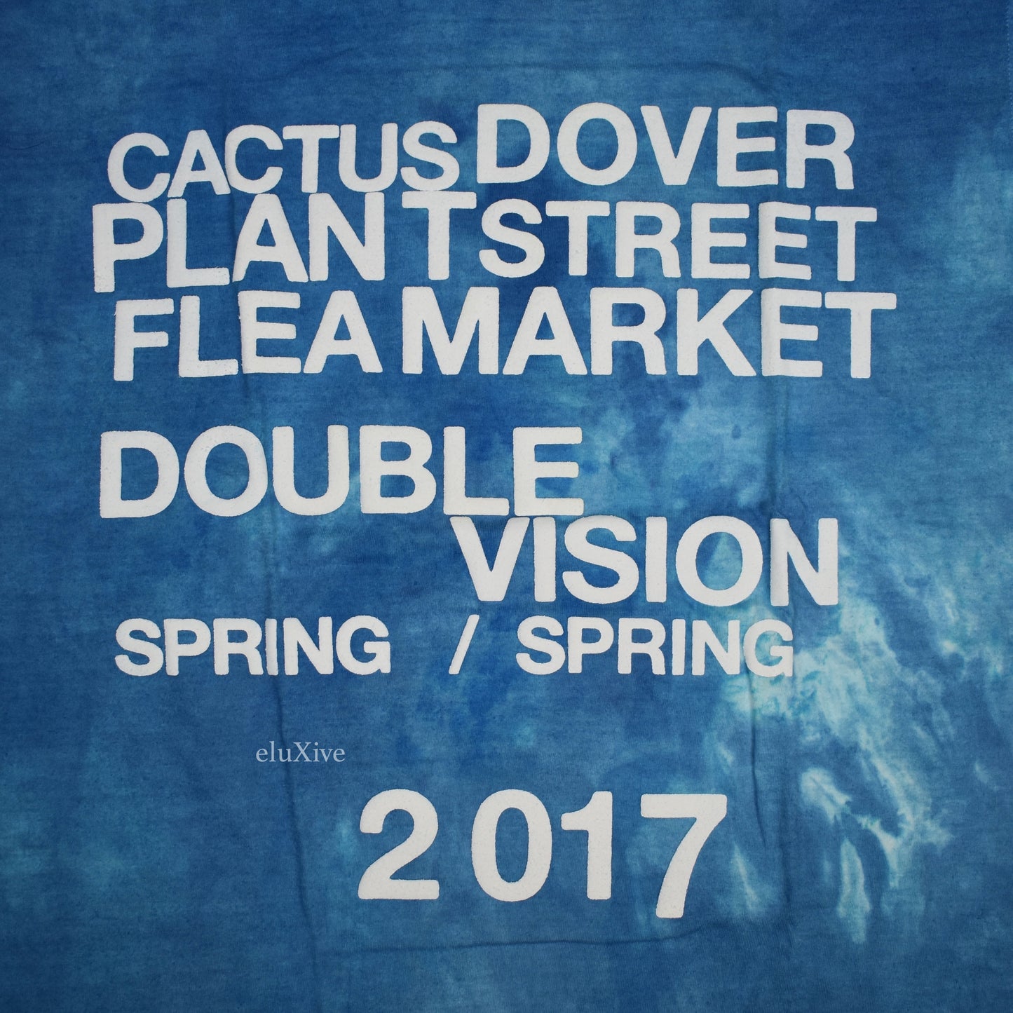 Cactus Plant Flea Market x DSM - Blue 'Double Vision' T-Shirt