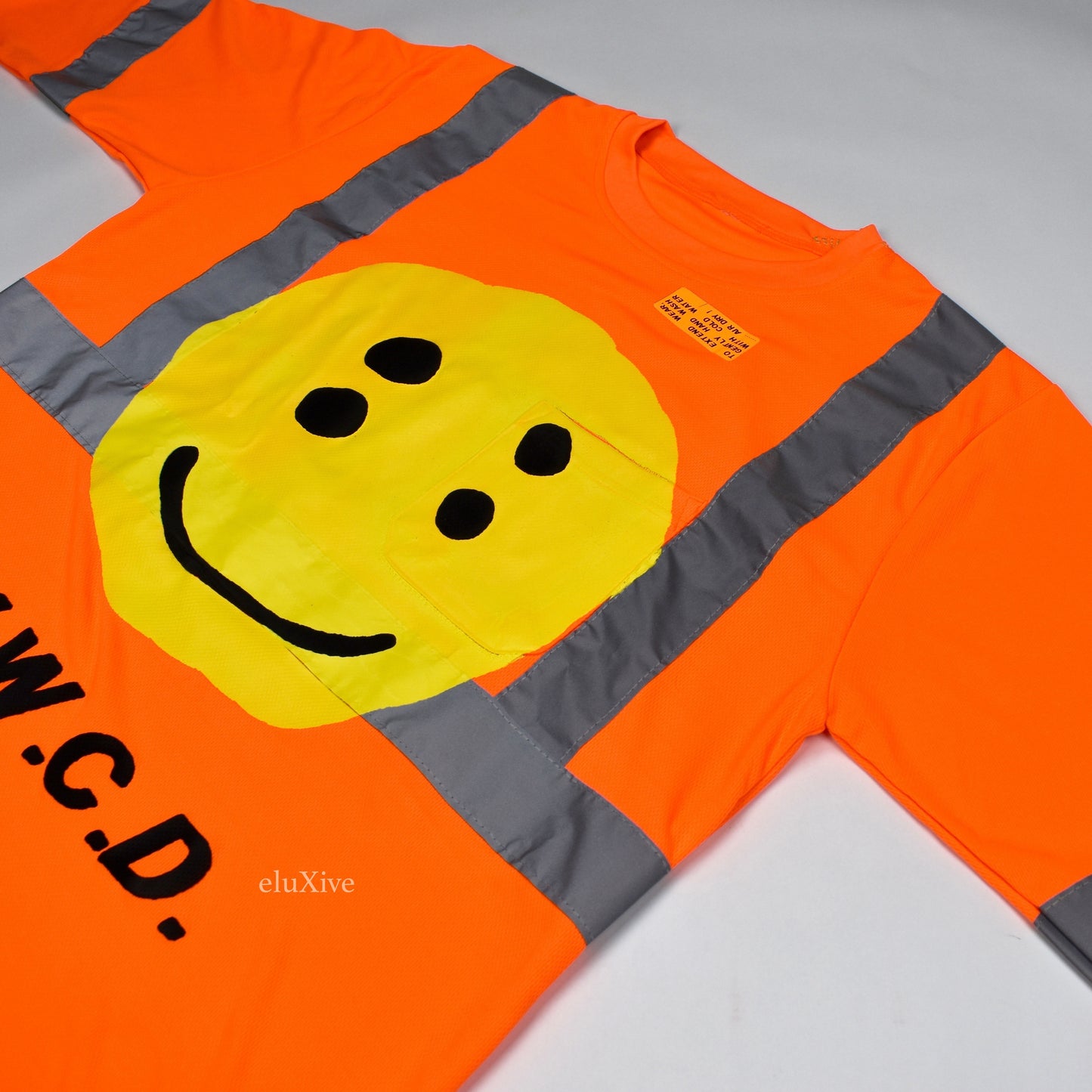 Cactus Plant Flea Market - Orange Hi-Vis Reflective T-Shirt