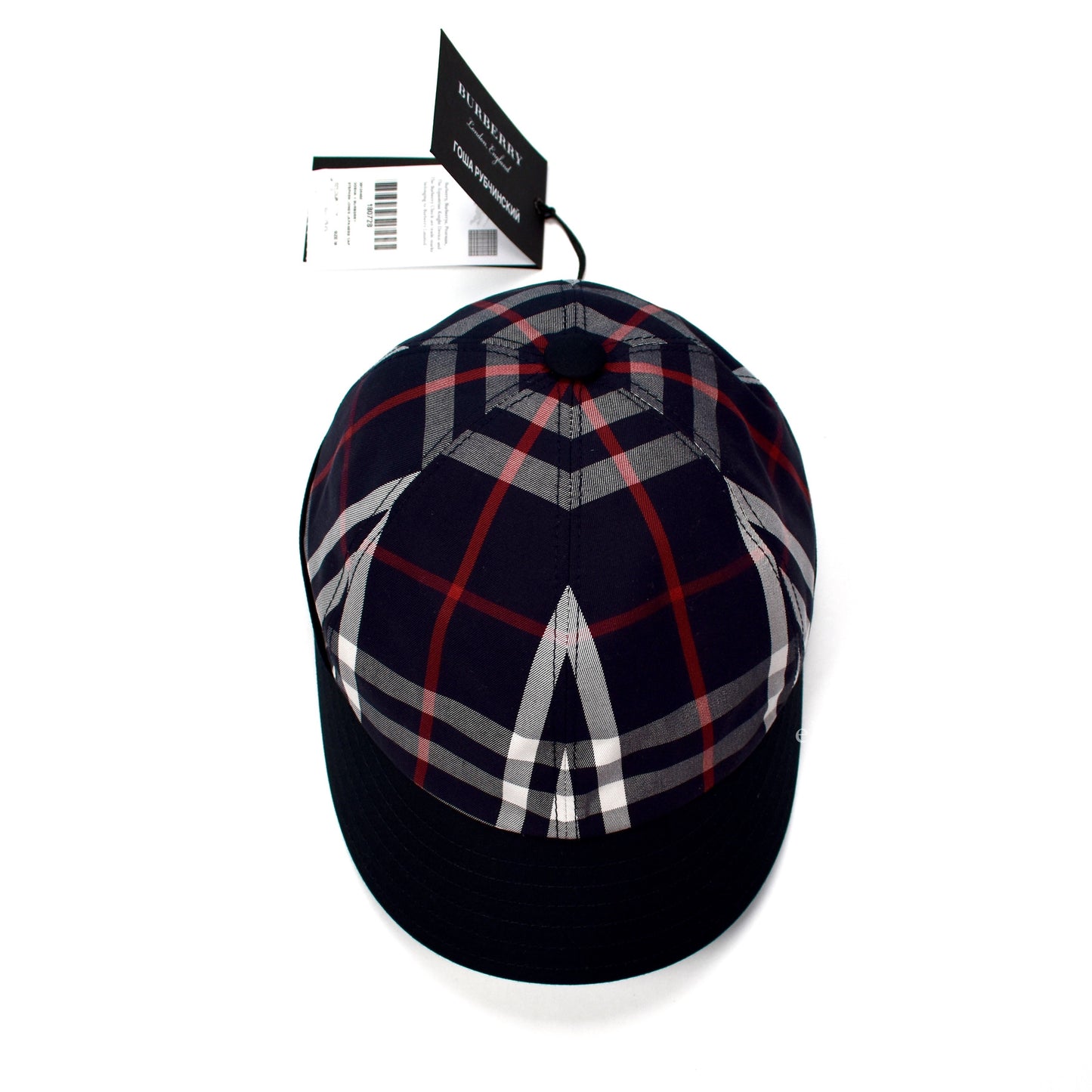 Gosha Rubchinskiy x Burberry - Navy Nova Check Hat