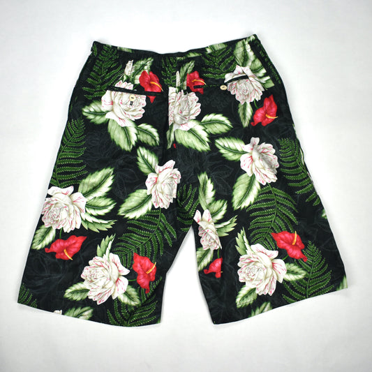 Gucci - Hawaiian Dream Floral Print Silk Shorts