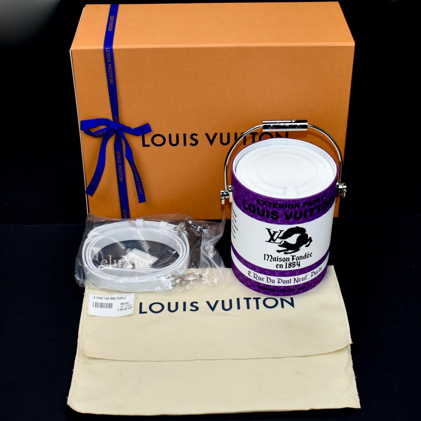 Louis Vuitton Monogram Paint Can - Purple Satchels, Bags - LOU605440
