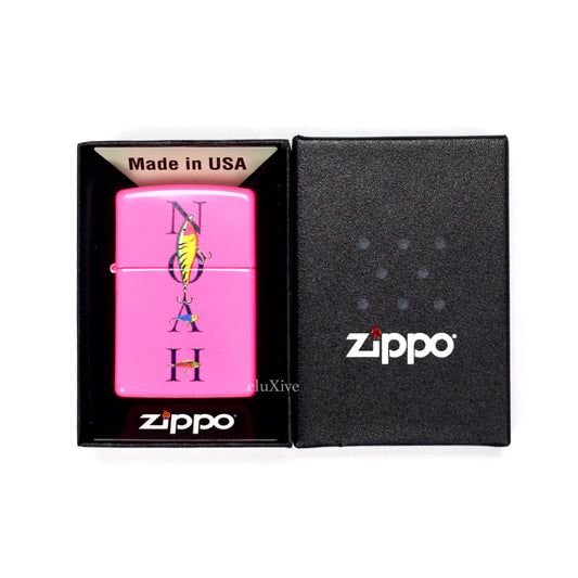 Noah - Fishing Lure Logo Lighter (Pink)