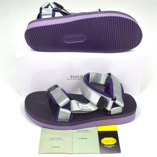 Suicoke - Depa V2 Strap Sandals (Silver/Purple)