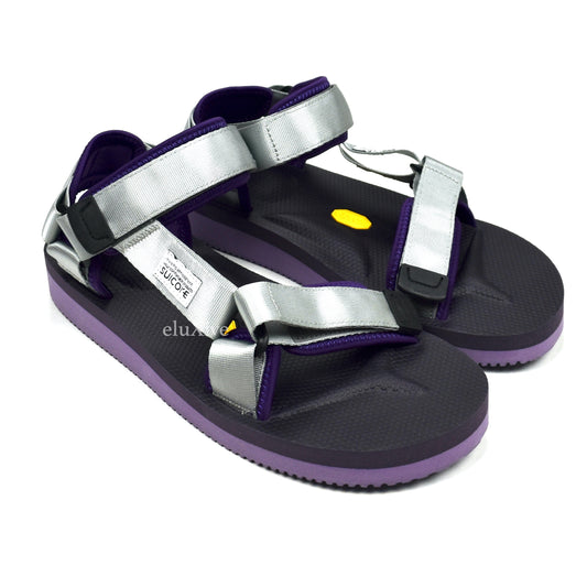 Suicoke - Depa V2 Strap Sandals (Silver/Purple)