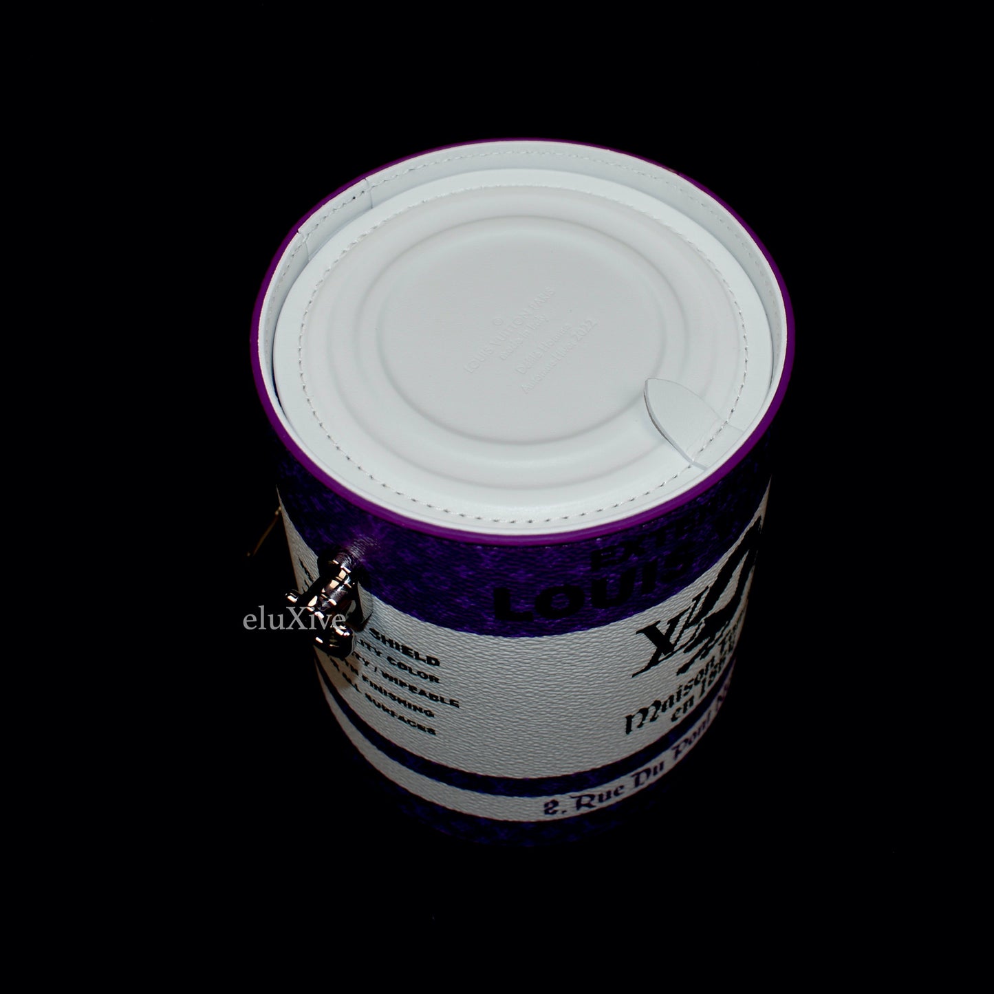 Louis Vuitton - LV Paint Gallon Can / Leather Bucket Bag (Purple)