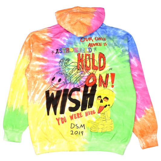 Travis Scott x DSM - Astroworld Tie-Dye Hoodie