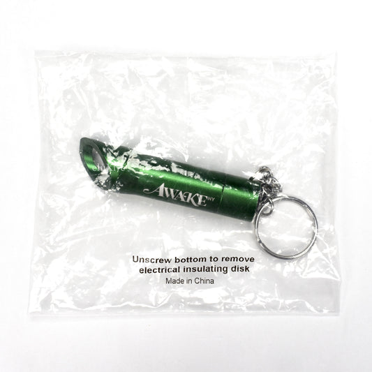 Awake NY - Green Logo Flashlight Keychain