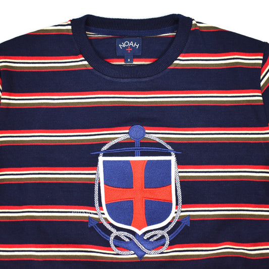 Noah - Striped Nautical Logo Sweatshirt