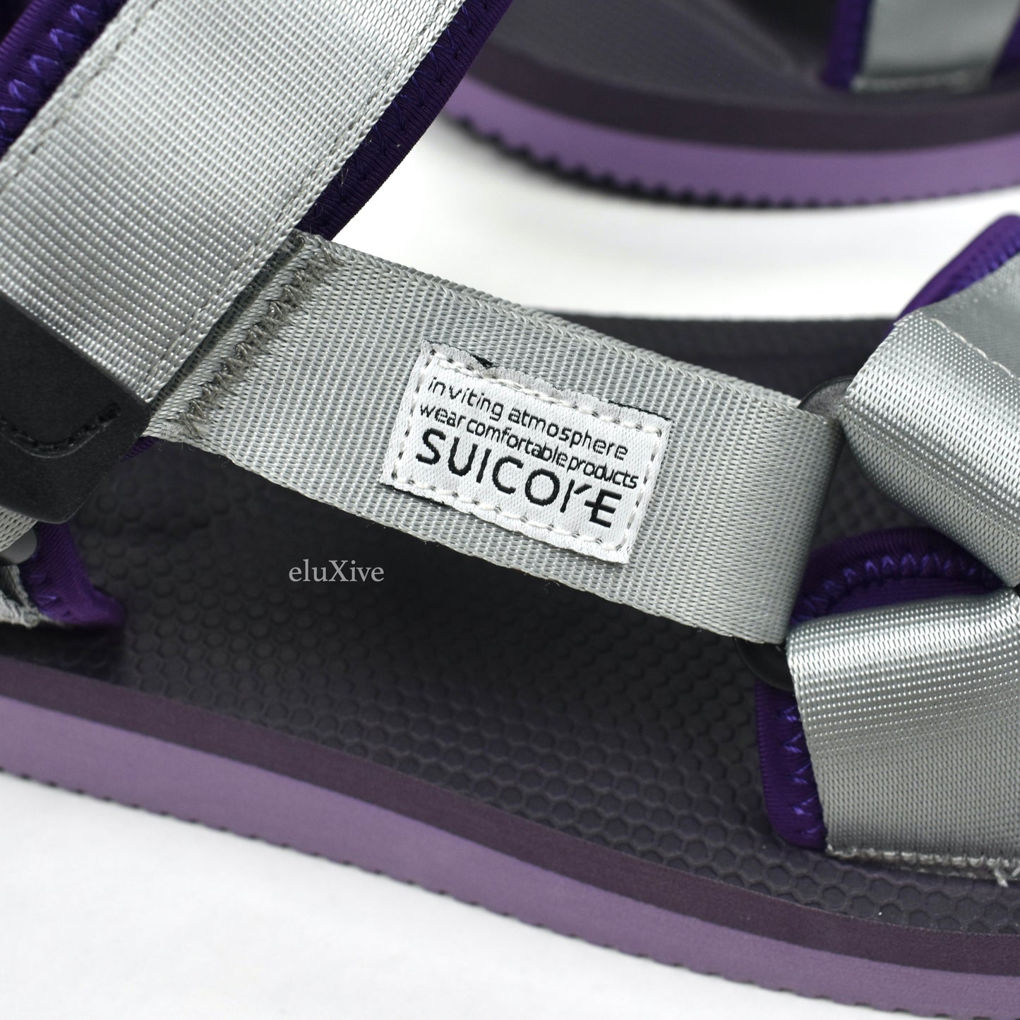 Suicoke - Depa V2 Strap Sandals (Silver/Purple)