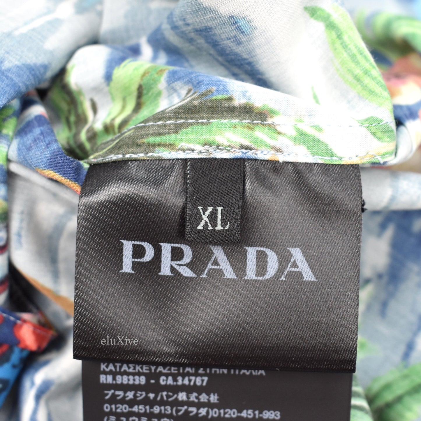 Prada - Paradise Print Club Shirt