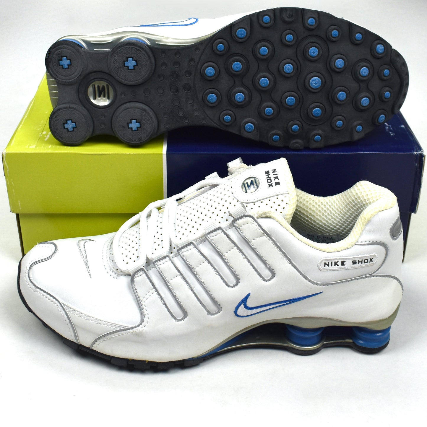 Nike - Shox NZ SL Leather White / Harbor Blue (2003)