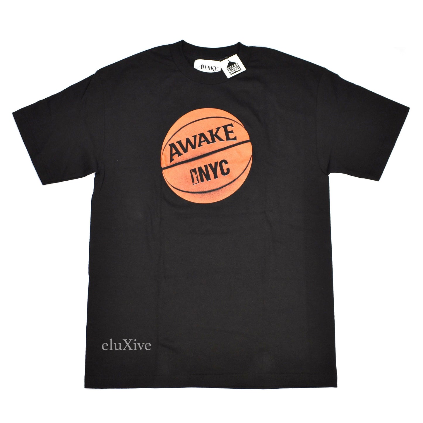 Awake NY - Black Basketball Logo T-Shirt