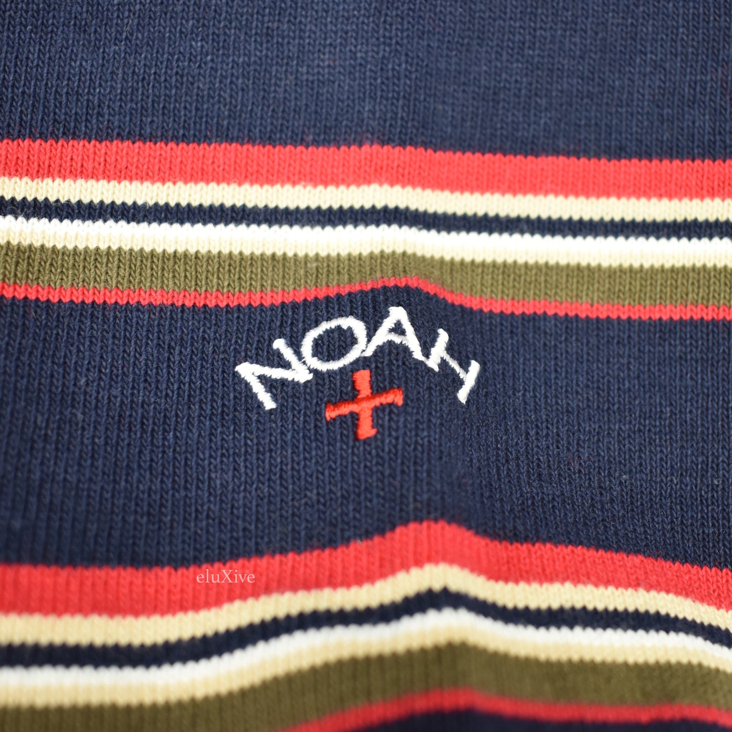 Noah - Striped Nautical Logo Sweatshirt