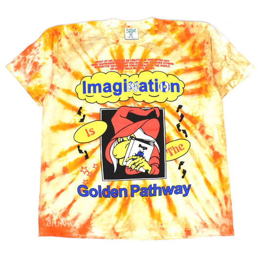 Online Ceramics x GQ - Imagination Is The Golden Pathway Tie-Dye T-Shirt
