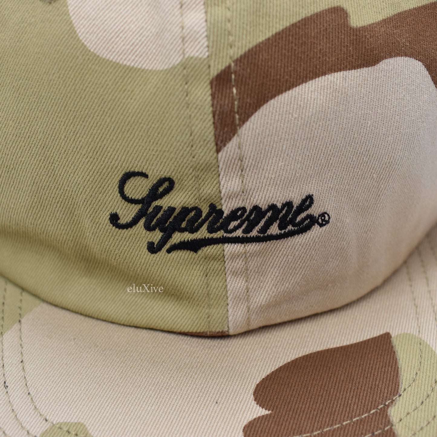 Supreme - Camo Script Logo Pocket Hat
