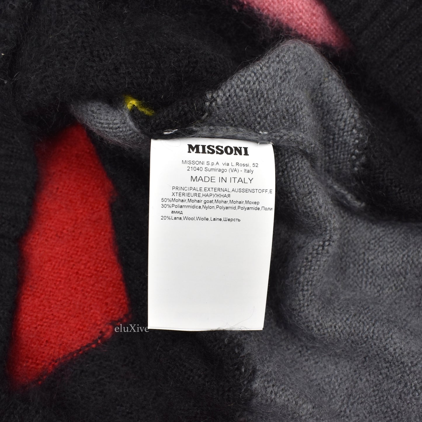 Missoni - Limited Edition Abstract Knit Mohair Sweater