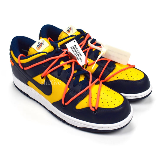 Nike x Off-White - Dunk Low OW 'Michigan'