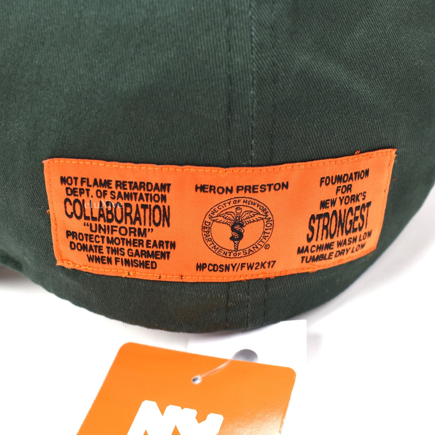 Heron Preston - Green DSNY Embroidered Hat