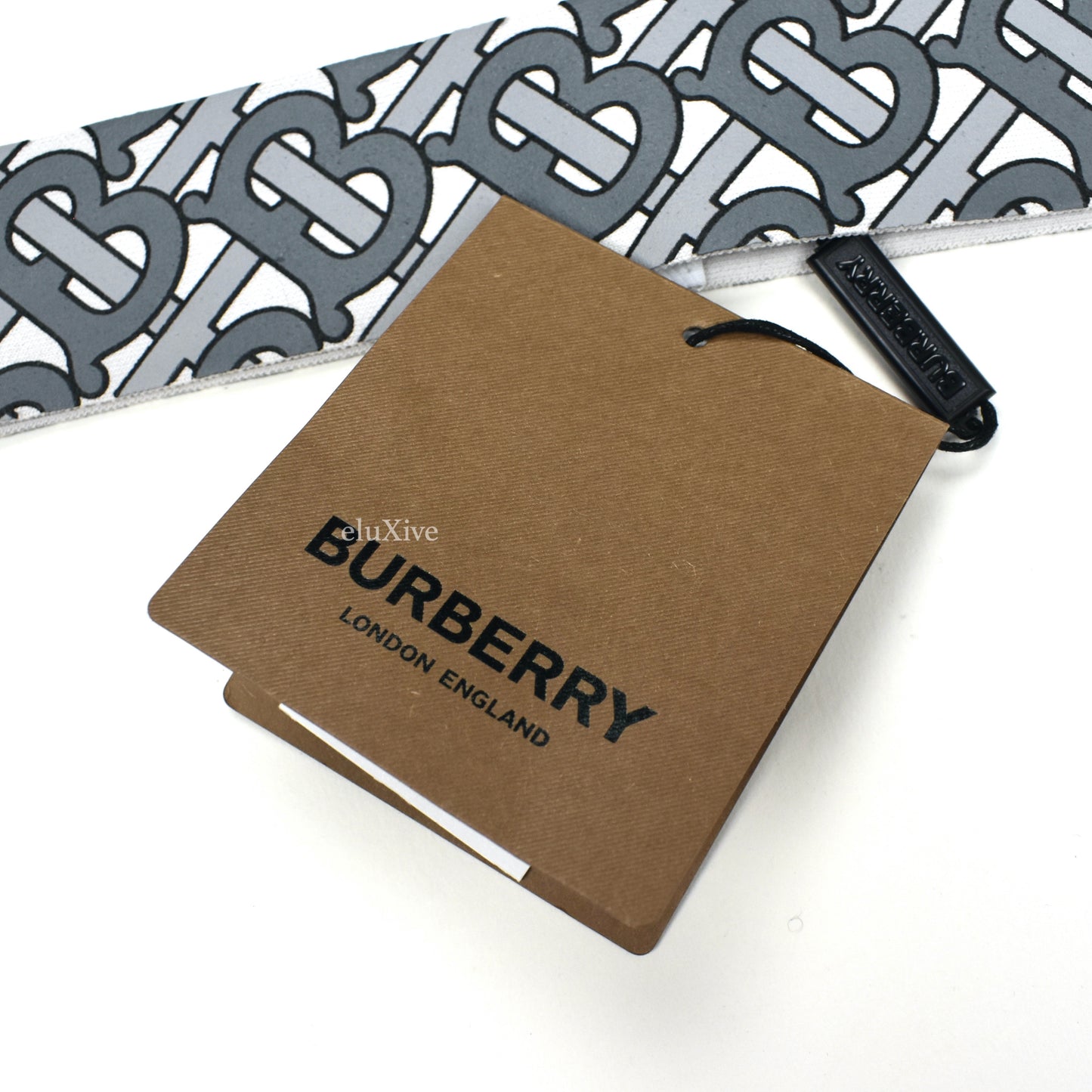 Burberry - TB Monogram Logo Headband