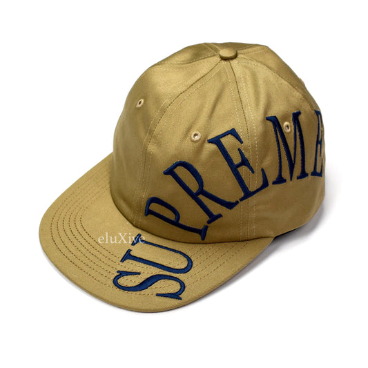 Supreme - Tan Side Arc Logo Hat