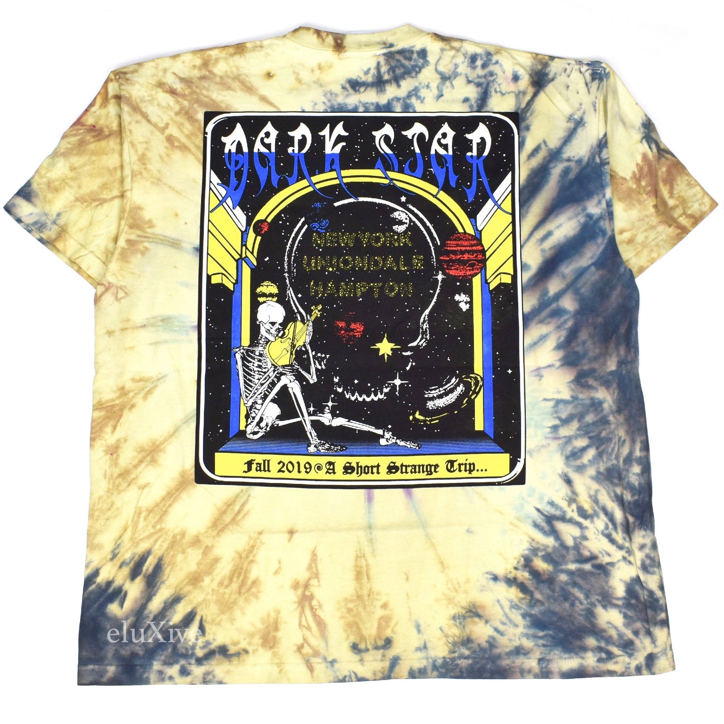 Online Ceramics - Wish Upon A Dark Star Tie-Dye T-Shirt