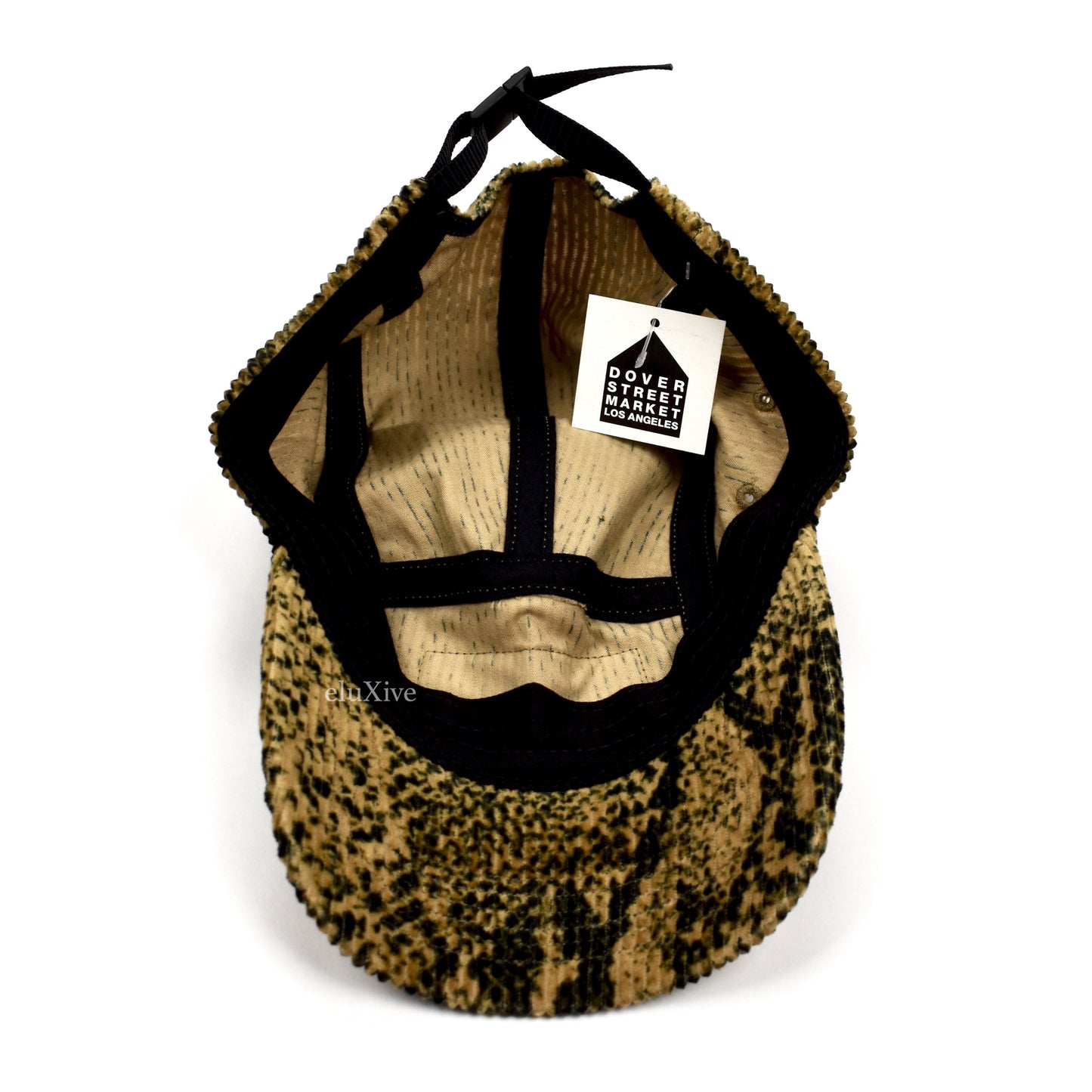 Supreme - Box Logo Snakeskin Corduroy Hat (Tan)