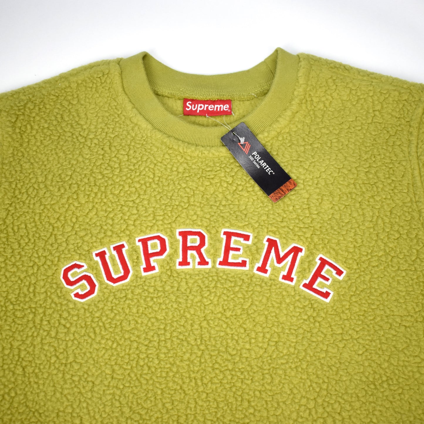 Supreme - Sulphur Polartec Deep Pile Sweatshirt