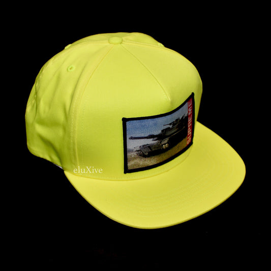 Supreme - Tank Patch Logo Hat (Lime)