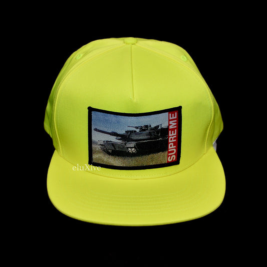 Supreme - Tank Patch Logo Hat (Lime)