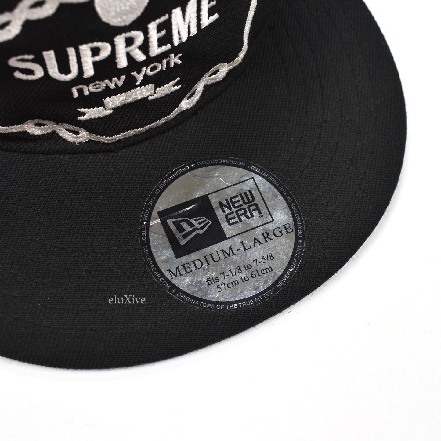 Supreme x New Era - 2008 'Prada' Logo Flat Top Hat